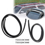 2008-2021 Toyota SEQUOIA Toyota SEQUOIA 2PCS Roof Drip Molding Trim Left & Right Side Rubber 755510C080 Generic