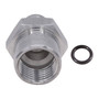 87-98 Truck 6AN Male Flare Supply Feed Fuel Line Adapter Fitting to Female M16-1.5 Oring Power Steering and Fuel Adapter Thread Connector Aluminum F06ANFM1615