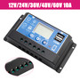 10A PWM Solar Controller Mobile APP Intelligent Control 12V-60V Solar Controller