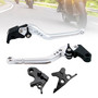 2020-2021 HONDA CRF1100L Africa Twin Racing Brake & Clutch Levers Silver Generic