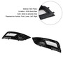 2013-2015 Audi A4 B8.5 Standard Bumper Black Fog Light Cover Grille Generic