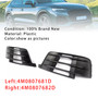 2016-2019 Audi Q7 S-Line 2X Car Front Bumper Fog Light Grilles Generic