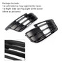 2016-2019 Audi Q7 S-Line 2X Car Front Bumper Fog Light Grilles Generic