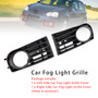 2005-2009 VW Golf V MK5 Front Left+Right Side Bumper Grille Fog Light Grille Generic
