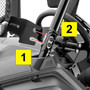 All Honda Pioneer 700 /1000 Models Side Pillar Hood Light Bar Mount Bracket Generic