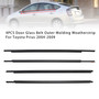 2004-2009 Toyota Prius 4PCS Door Glass Belt Outer Molding Weatherstrip Generic