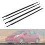 2004-2009 Toyota Prius 4PCS Door Glass Belt Outer Molding Weatherstrip Generic