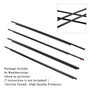 2004-2009 Toyota Prius 4PCS Door Glass Belt Outer Molding Weatherstrip Generic