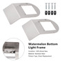 2PCS Watermelon Under Glow Frame Bracket Universal Clamp Style Mount For Truck