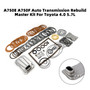 2005-2008 TOYOTA SEQUOIA 4.7L Auto Transmission Rebuild Master Kit A750E A750F Generic