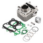SYM (Sanyang) X-Pro 50cc Cylinder Piston Gasket Top End Rebuild Kit 37mm 12101-AMA-000 Generic