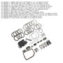 2007-2010 FORD I-MAX Transmission Banner Rebuild Kit FN4A-EL 4F27E 1.6mm thick Generic