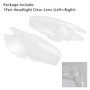 2015-2018 Nissan Murano Left+Right Front Headlight Clear Lens Cover Generic
