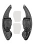 2009-2014 Volkswagen Golf 6 Carbon Look Steering Wheel Paddle Shifter Extension Black Generic