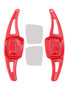 2015-2020 Volkswagen Tiguan L Steering Wheel Paddle Shifter Extension Carbon Fiber Red Look Generic