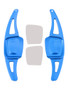 2020-2021 Volkswagen Tayron GTE Steering Wheel Paddle Shifter Extension Aluminium Blue Generic