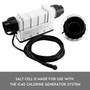 Salt Cell is made for use with the IC40 Chlorine Generator system. Includes a 15 ft cable and sanitizes up to 40K gallon pool.