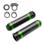 Motorcycles Scooter 7/8"/22mm Motorcycle Handle Bar Hand Grips Custom Universal Green