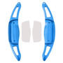 2019-2022 Toyota Corolla Carbon Look Steering Wheel Paddle Shifter Extension Aluminium Blue Generic