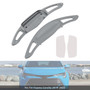 2018-2022 Toyota Camry Carbon Look Steering Wheel Paddle Shifter Extension Aluminium Grey Generic