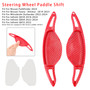 2022-2024 Infiniti QX60 Steering Wheel Paddle Shifter Extension Carbon Fiber Red Look Generic