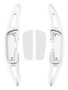 2014-2020 Mazda 3 Steering Wheel Paddle Shifter Extension Aluminium Silver Generic