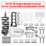 1998-2002 CHEVROLET PRIZM 1.8L 1ZZ-FE 1.8L Engine Rebuild Overhaul Kit Generic