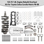 1998-2008 TOYOTA COROLLA 1.8L 1ZZ-FE 1.8L Engine Rebuild Overhaul Kit Generic