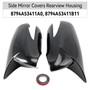 2009-2014 Lexus RX RX270 RX350 RX450 Side Mirror Covers Rearview Housing Carbon Fiber Generic