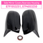 2007-2009 Lexus ES350 2007-2009 Base Side Mirror Covers Rearview Housing Black Generic