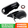 2007-2009 Lexus LS460 LS600h 2007-2009 Base Side Mirror Covers Rearview Housing Black Generic
