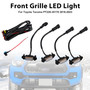2016-2023 Toyota Tacoma 4x Grille LED Light PT228-35170 Clear lens Generic
