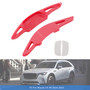 2019-2024 Mazda Axela Carbon Look Steering Wheel Paddle Shifter Extension Carbon Fiber Red Look Generic