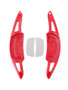 2023-2024 Mazda CX-50 Carbon Look Steering Wheel Paddle Shifter Extension Carbon Fiber Red Look Generic