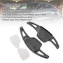 2020-2025 Cadillac XT6 Steering Wheel Paddle Shifter Extension Carbon Fiber Black Look Generic
