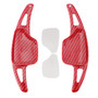 2020-2024 Cadillac CT4 Steering Wheel Paddle Shifter Extension Carbon Fiber Red Look Generic