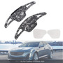 2020-2024 Cadillac CT4 Steering Wheel Paddle Shifter Extension Black Forged Pattern Generic