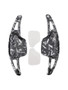 2020-2024 Cadillac CT4 Steering Wheel Paddle Shifter Extension Black Forged Pattern Generic