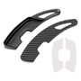 2022-2023 Lexus NX Steering Wheel Paddle Shifter Extension Carbon Fiber Black Look Generic