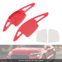 2019-2024 Audi A3 A4 A5 A6 A7 A8 Steering Wheel Paddle Shifter Extension Carbon Fiber Red Look Generic