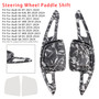 2023-2024 Audi Q6 Steering Wheel Paddle Shifter Extension Black Forged Pattern Generic