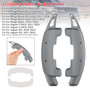 2020-2024 Jaguar XEL Steering Wheel Paddle Shifter Extension Aluminium Grey Generic