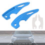 2017-2025 Toyota GT86 Steering Wheel Paddle Shifter Extension Steering Wheel Paddle Shifter Extension Aluminium Blue Generic