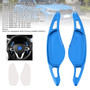 2016-2025 BMW 1/2/3/4/5/6/7/8 Series Steering Wheel Paddle Shifter Extensions Aluminium Blue Generic