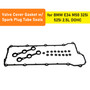 1993 525iT E34 M50B25 2.5L Valve Cover Gasket w/ Spark Plug Tube Seals 11121738701 Generic
