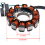 2009-2013 Piaggio Vespa LX 50 12-Pole Magneto Generator Stator 1A010013 Generic