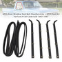 1997 Ford F250 HD Front 4PCS Door Window Seal Belt Weatherstrip + 2PCS Seal Kit Generic