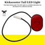 Rear Kickscooter Tail LED Light For Xiaomi4 Pro (1st Gen) E-Scooter