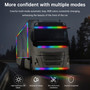Truck Colorful Streamer Marquee LED Light Strips External With Remote Control 2.4m
