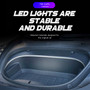 Front Trunk Ambient Atmosphere LED Light Strip Warm Color For Tesla Model 3/Y/S/X